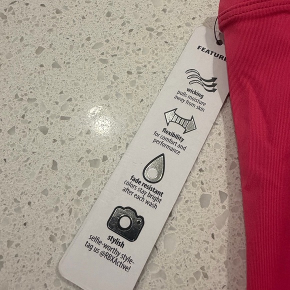 RBX Active Pink Sleeveless Athletic Tank Top NWT - Picture 5 of 6